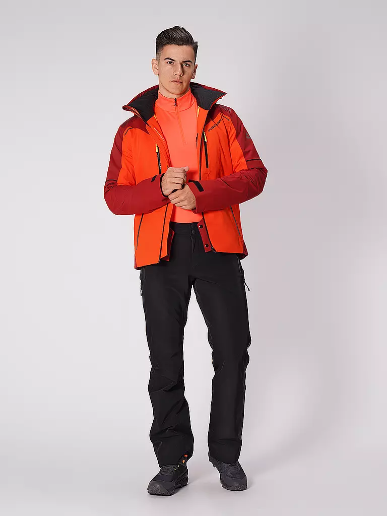 BOGNER FIRE+ICE | Herren Unterzieh Zipshirt Premo2 | orange