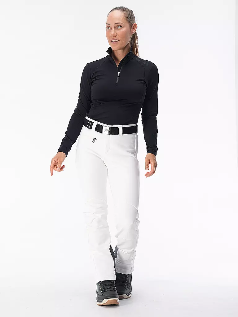 BOGNER | Damen Unterzieh Zipshirt Medita | schwarz