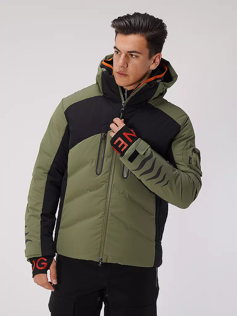 BOGNER | Herren Skijacke Jesse-D Hoodie | olive