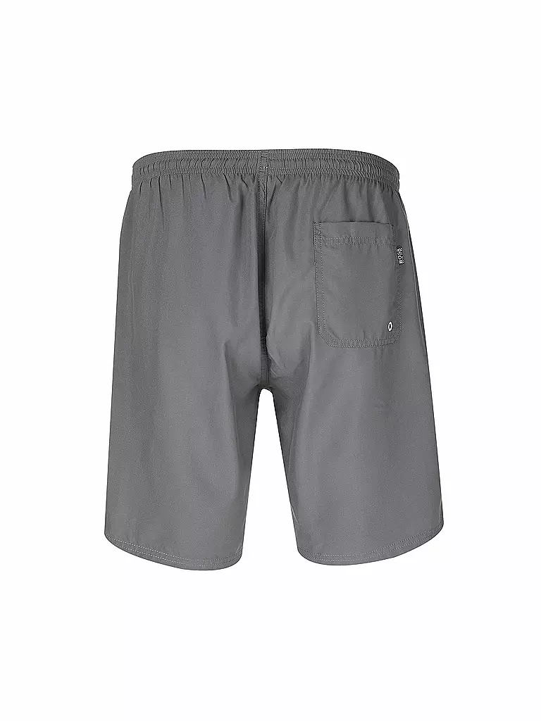 BOSS | Herren Badeshort Orca mit tonalem Logo | blau