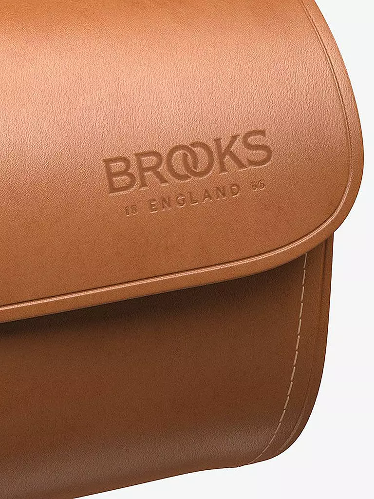 BROOKS ENGLAND | Fahrrad Werkzeugtasche Challenge Leather Honey | braun