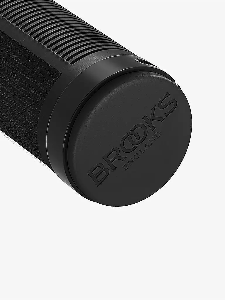 BROOKS ENGLAND | Fahrradgriffe Cambium Rubber Grips 130/130mm | schwarz