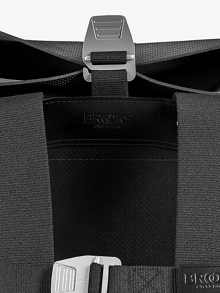 BROOKS ENGLAND | Fahrradrucksack Pickwick Reflective Leather 26L | schwarz