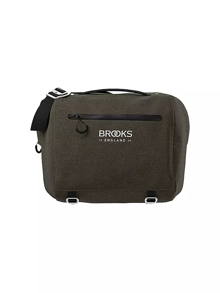 BROOKS ENGLAND | Fahrradtasche Scape Handlebar Compact Bag | grün