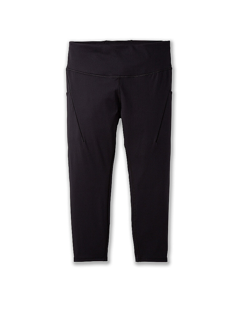 Brooks BROOKS Damen Lauftight Spark Capri schwarz | XS, schwarz