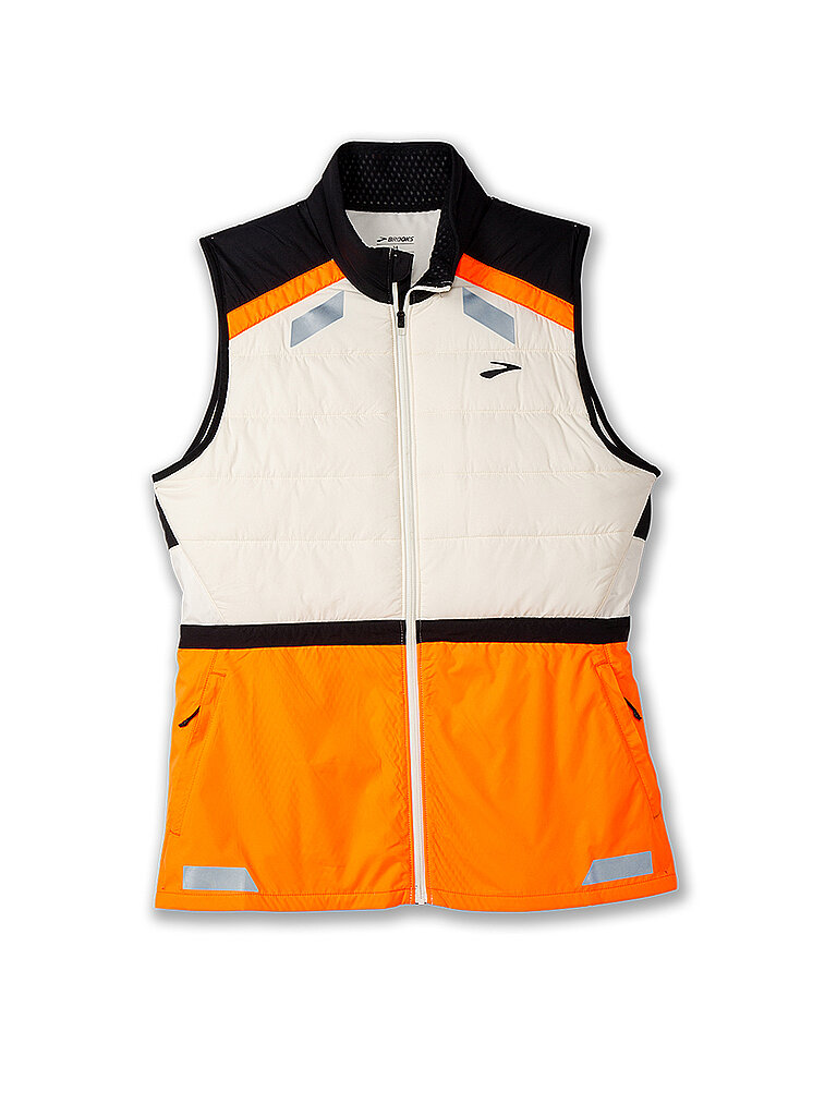 Brooks BROOKS Damen Laufweste Run Visible Insulated 2.0 weiss | XS, weiss