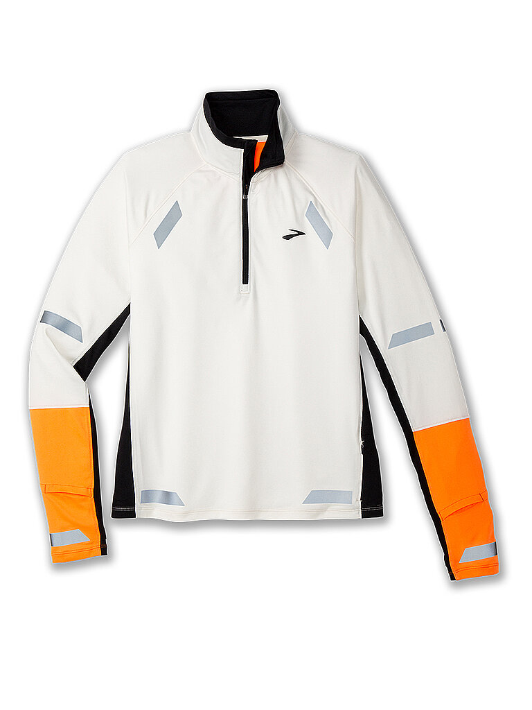 BROOKS Damen Laufshirt Run Visible weiss | S