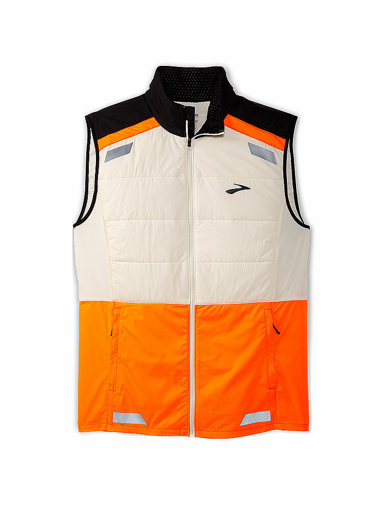 Brooks BROOKS Herren Laufweste Run Visible Insulated 2.0 orange | L, orange