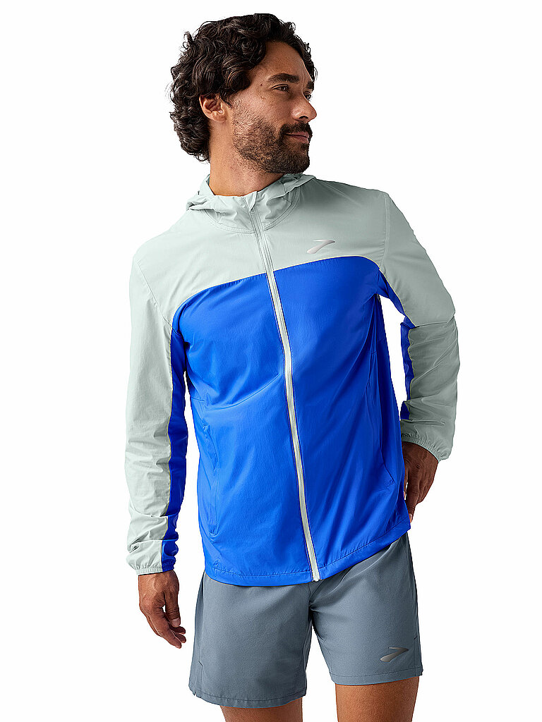 Brooks BROOKS Herren Laufjacke Conopy 2.0 blau | XL, blau