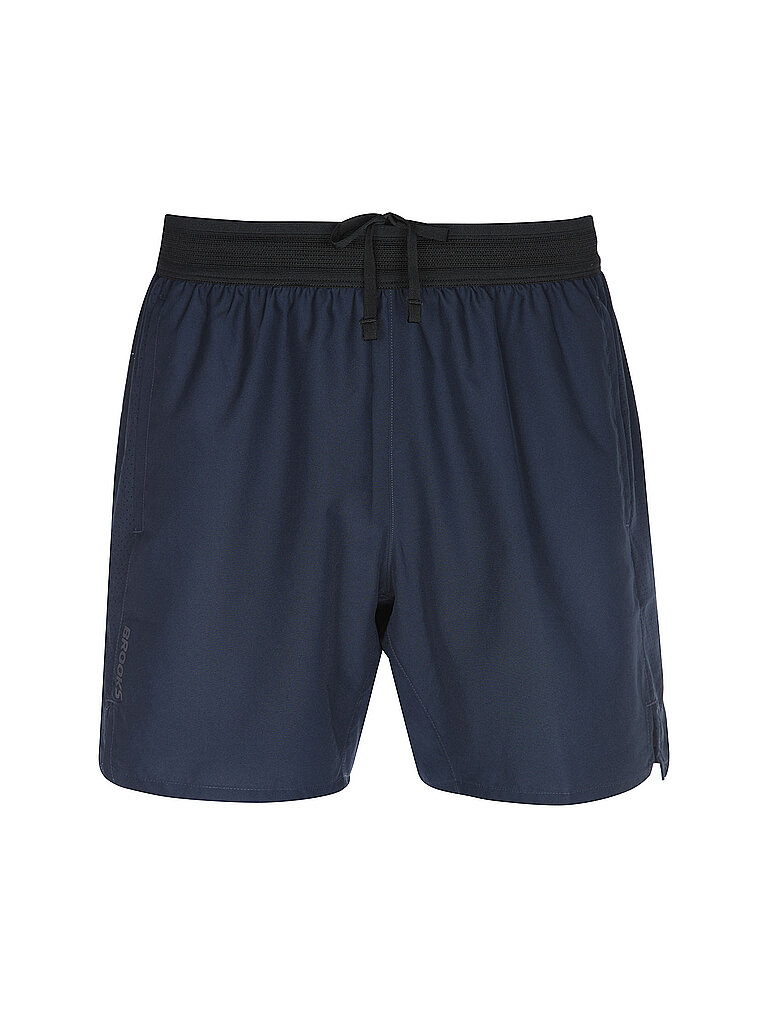 Brooks BROOKS Herren Laufshorts Dash 2in1 dunkelblau | XL, dunkelblau