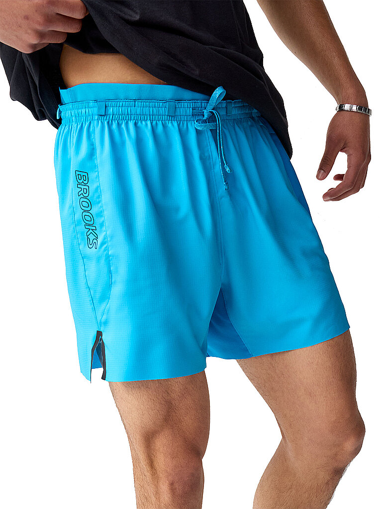 Brooks BROOKS Herren Laufshorts Cascadia blau | XL, blau