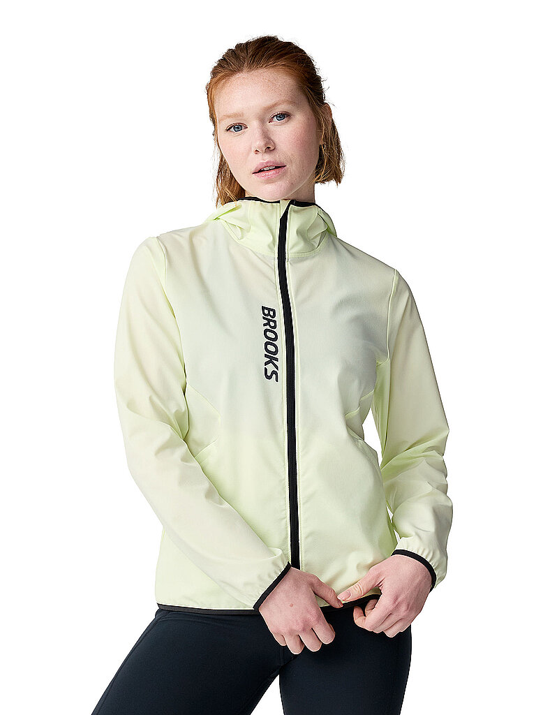 Brooks BROOKS Damen Laufjacke Canopy gelb | XS, gelb