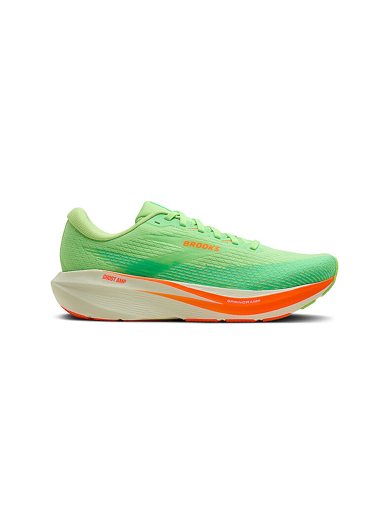 Brooks BROOKS Herren Wettkampfschuhe Ghost AMP grün | 42, grün