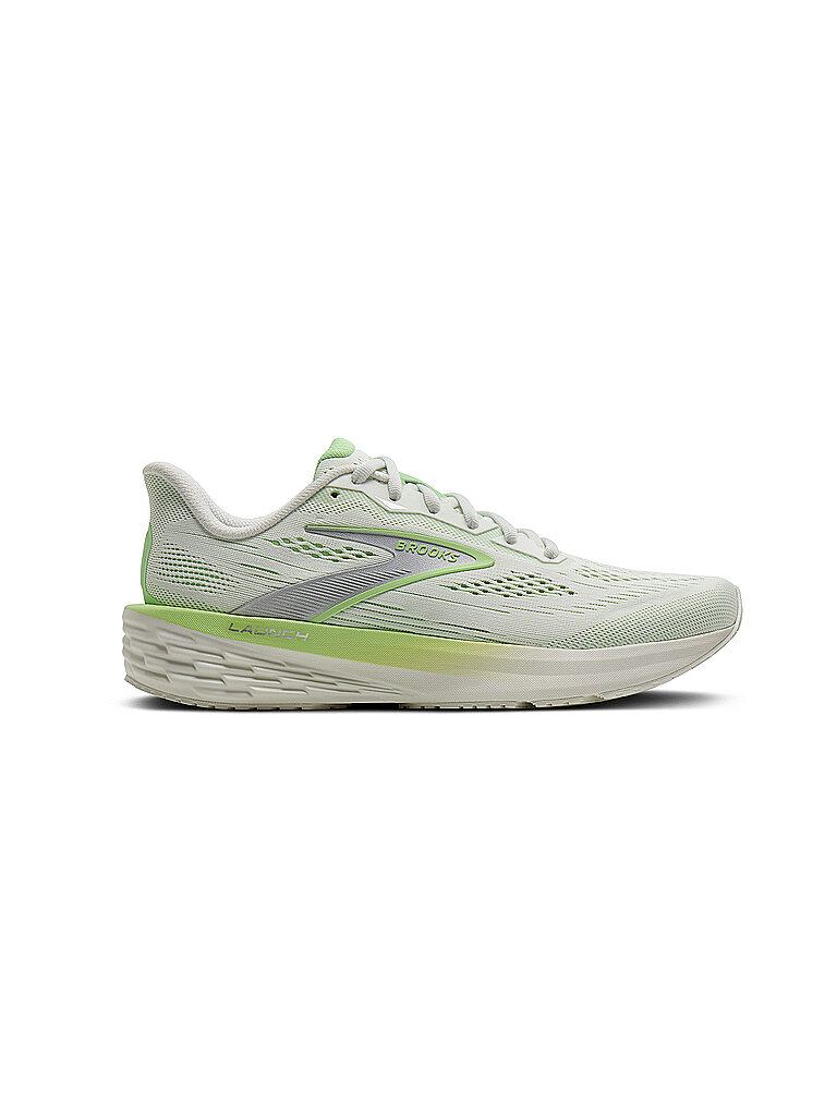 Brooks BROOKS Damen Wettkampfschuhe Launch 12 hellgrau | 36 1/2, hellgrau