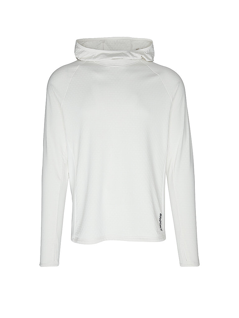 Brooks BROOKS Herren Laufhoodie Thermal Momentum creme | S, creme