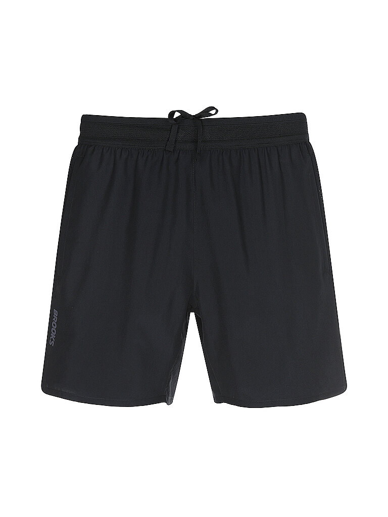 Brooks BROOKS Herren Laufshort Dash 2in1 schwarz | S, schwarz