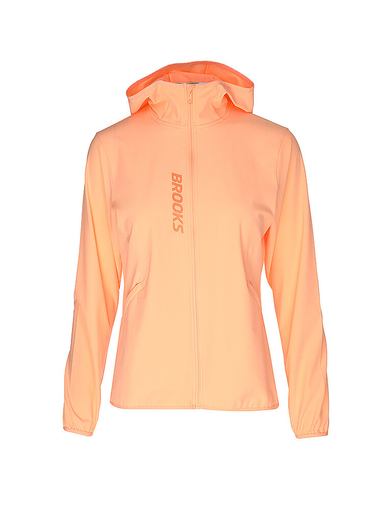 Brooks BROOKS Damen Laufjacke Canopy koralle | XS, koralle