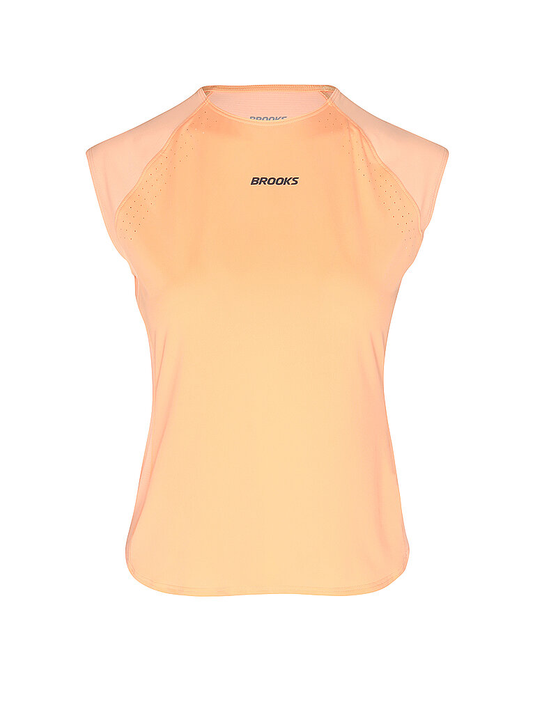 Brooks BROOKS Damen Laufshirt Dash Cooling koralle | XS, koralle