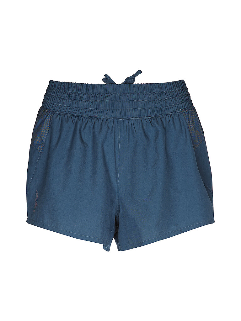 Brooks BROOKS Damen Laufshorts Dash Reflective blau | XS, blau