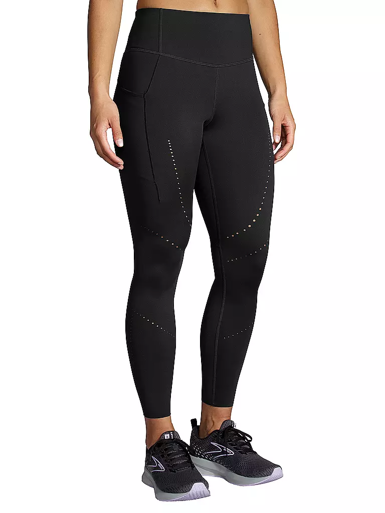 BROOKS | Damen 7/8 Lauftight Method | schwarz