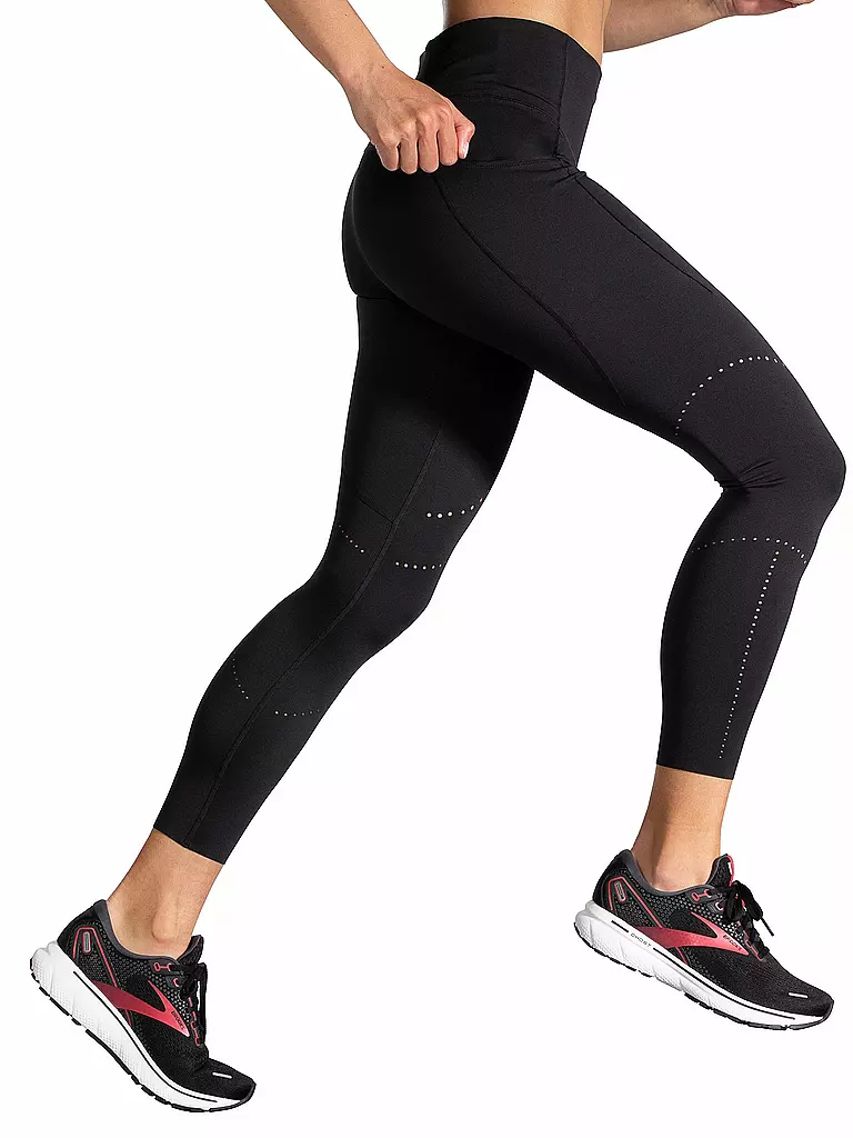 BROOKS | Damen 7/8 Lauftight Method | schwarz