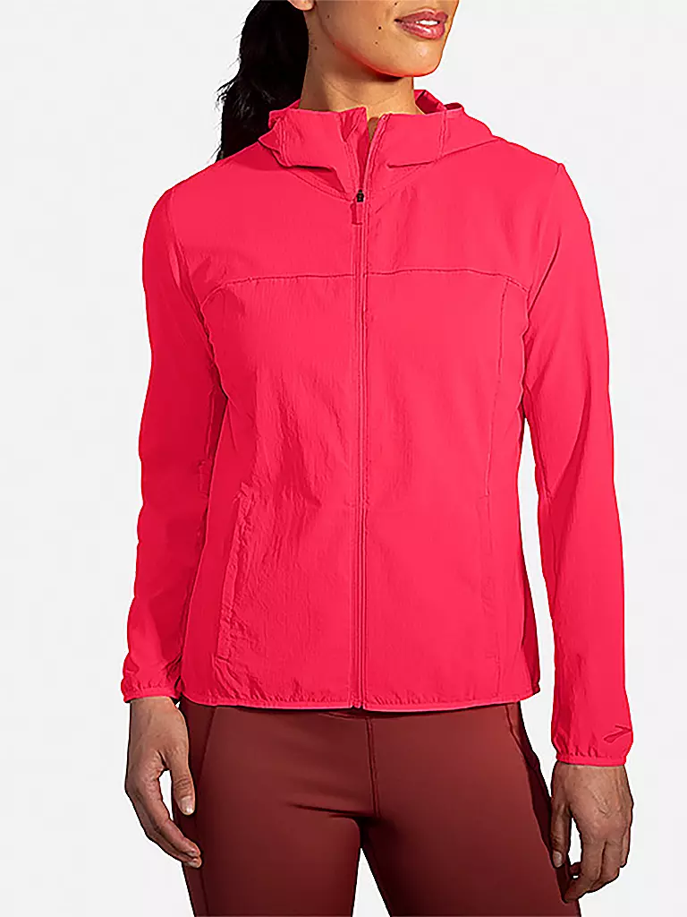 BROOKS | Damen Laufjacke Canopy | pink