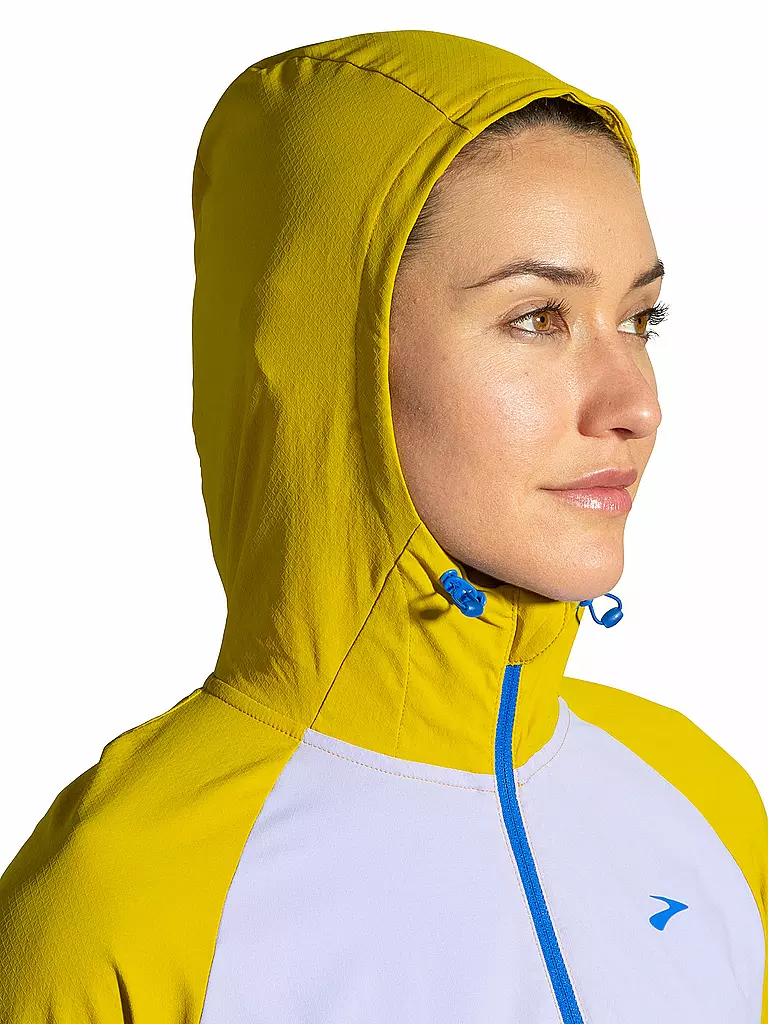 BROOKS | Damen Laufjacke Canopy | gelb