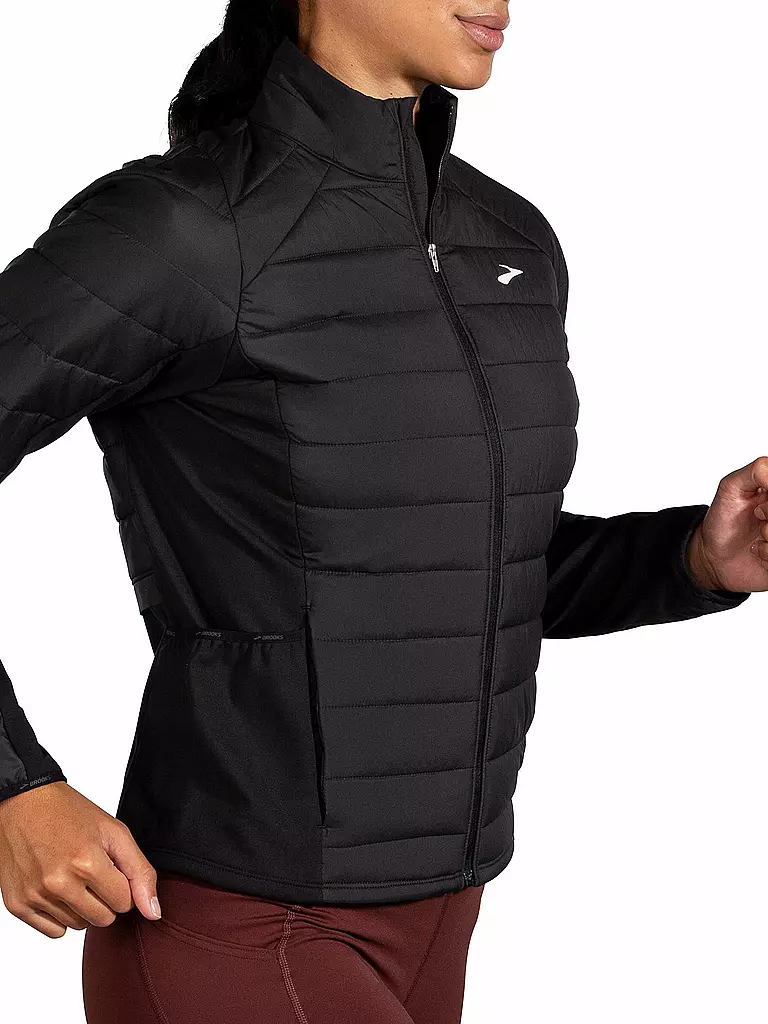 BROOKS | Damen Laufjacke Shield Hybrid Jacket 2.0 | schwarz