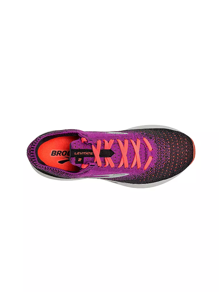 BROOKS | Damen Laufschuh Levitate 2 PURPLE FIERY | lila