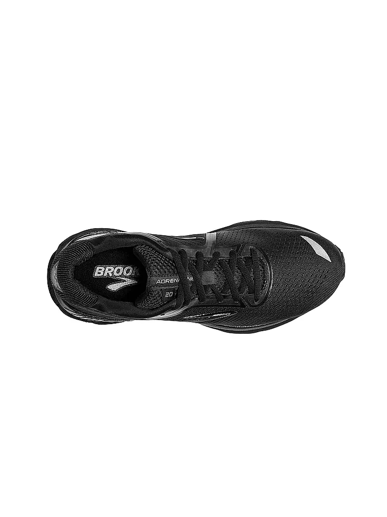 BROOKS | Damen Laufschuhe Adrenalin GTS 20 BLACK GREY | schwarz