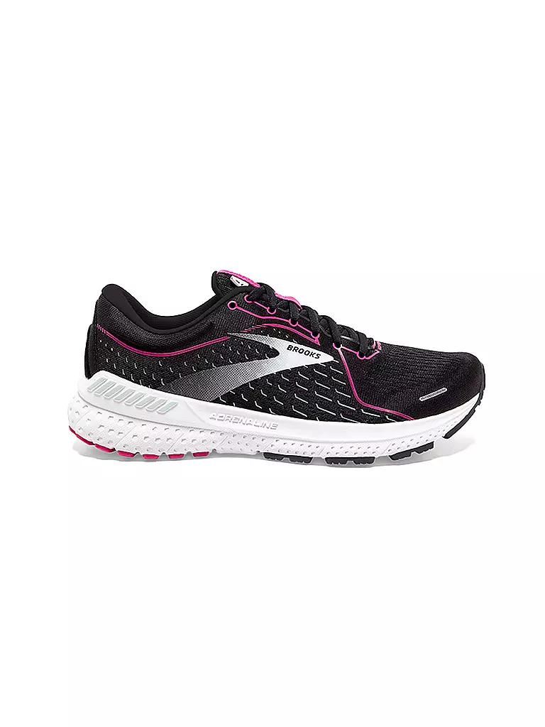 BROOKS | Damen Laufschuhe Adrenaline GTS 21 2A BLACK/RASBERRY | schwarz