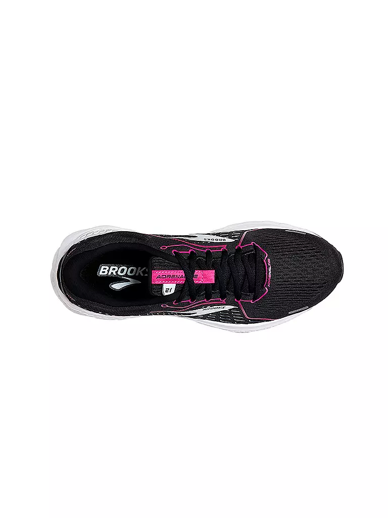 BROOKS | Damen Laufschuhe Adrenaline GTS 21 2A BLACK/RASBERRY | schwarz