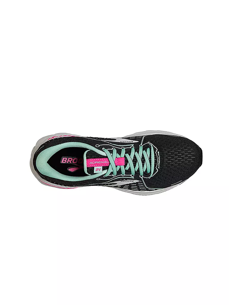 BROOKS | Damen Laufschuhe Adrenaline GTS 21 BLACK PINK YUCC | schwarz