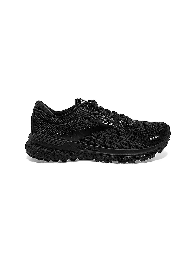 BROOKS | Damen Laufschuhe Adrenaline GTS 21 BLACK/BLACK/EBONY | schwarz