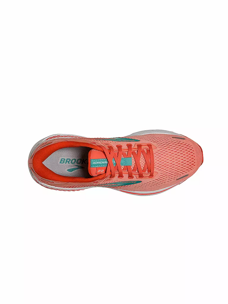 BROOKS | Damen Laufschuhe Adrenaline GTS 22 WS CORAL / LATIGO | orange