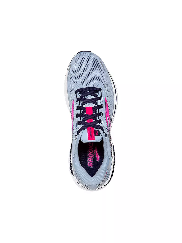 BROOKS | Damen Laufschuhe Adrenaline GTS 22 WS KENTUCKY BLUE/PEACOAT PINK | hellblau