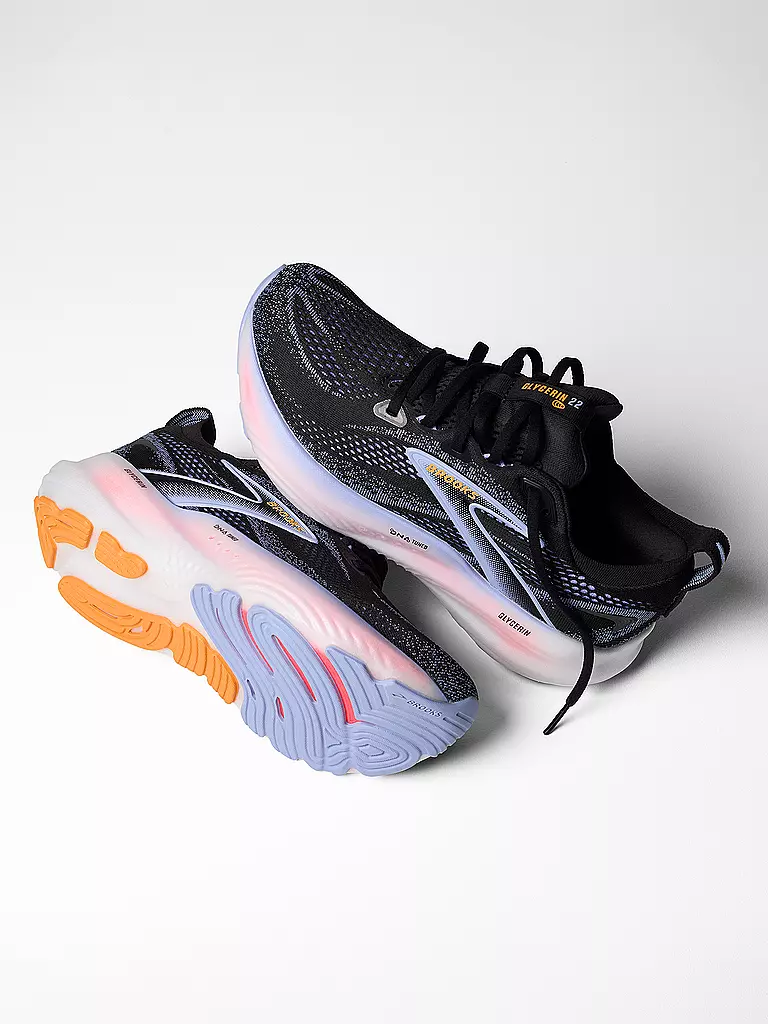 BROOKS | Damen Laufschuhe Glycerin 22 | schwarz