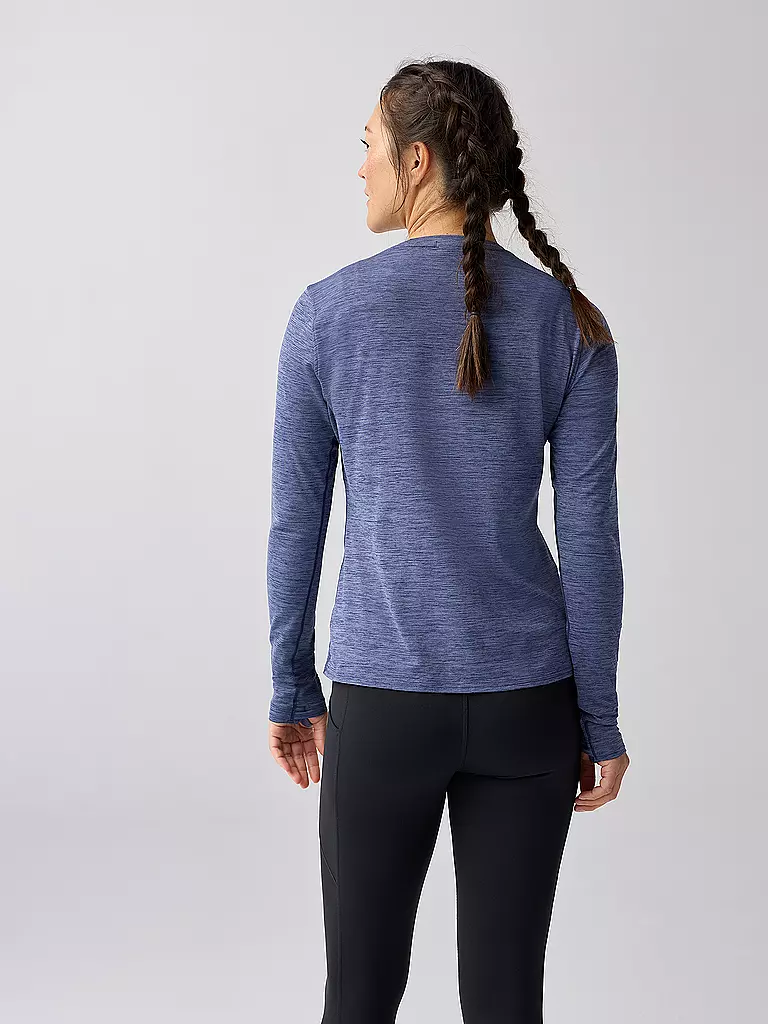 BROOKS | Damen Laufshirt Luxe | dunkelblau