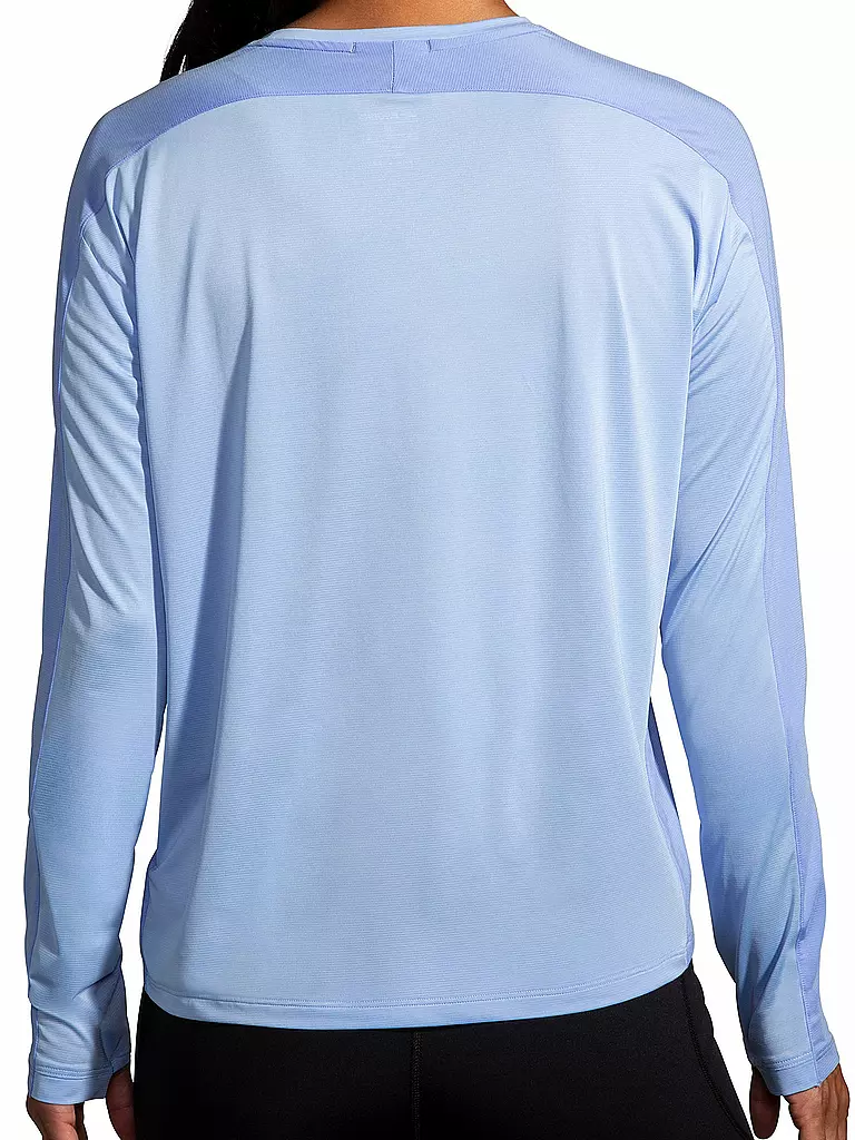 BROOKS | Damen Laufshirt Sprint Free 2.0 LS | hellblau