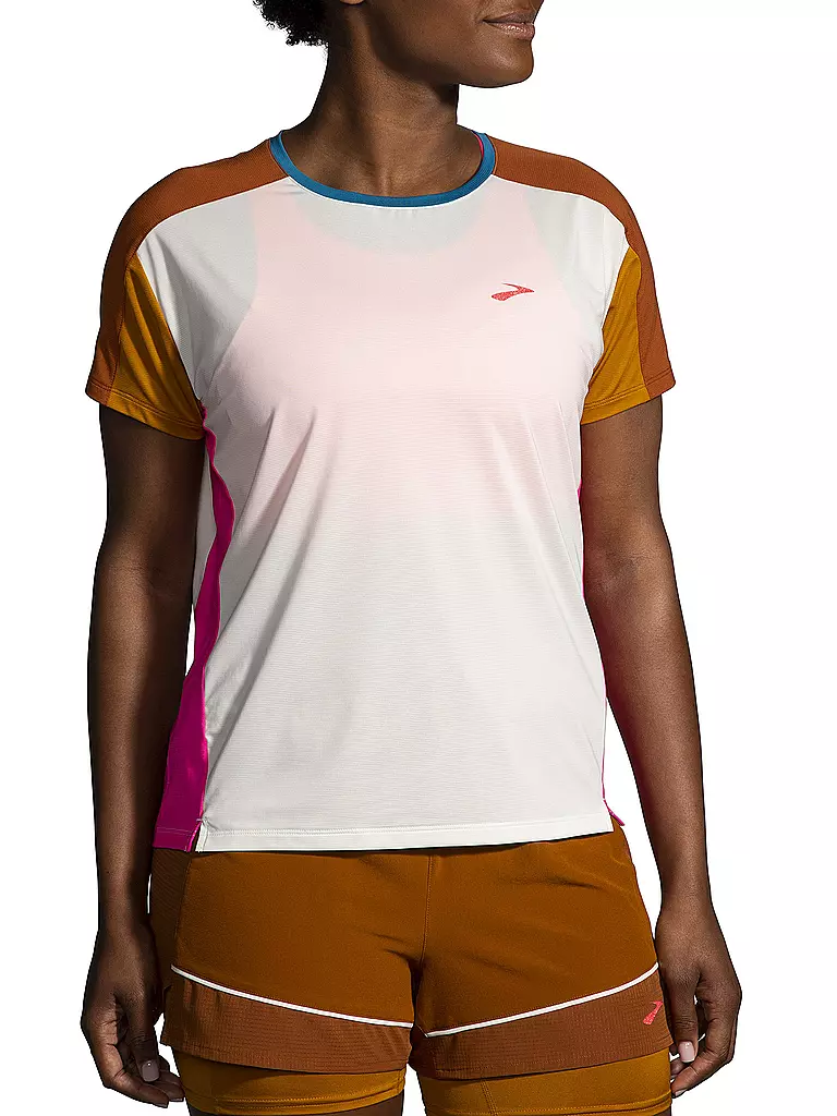 BROOKS | Damen Laufshirt Sprint Free | weiss