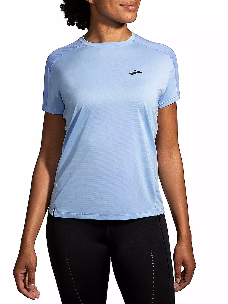 BROOKS | Damen Laufshirt Sprint Free | hellblau