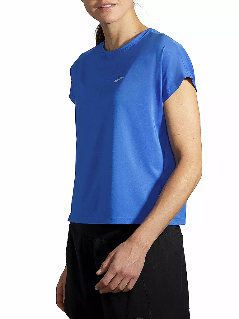 BROOKS | Damen Laufshirt Sprint Free | blau