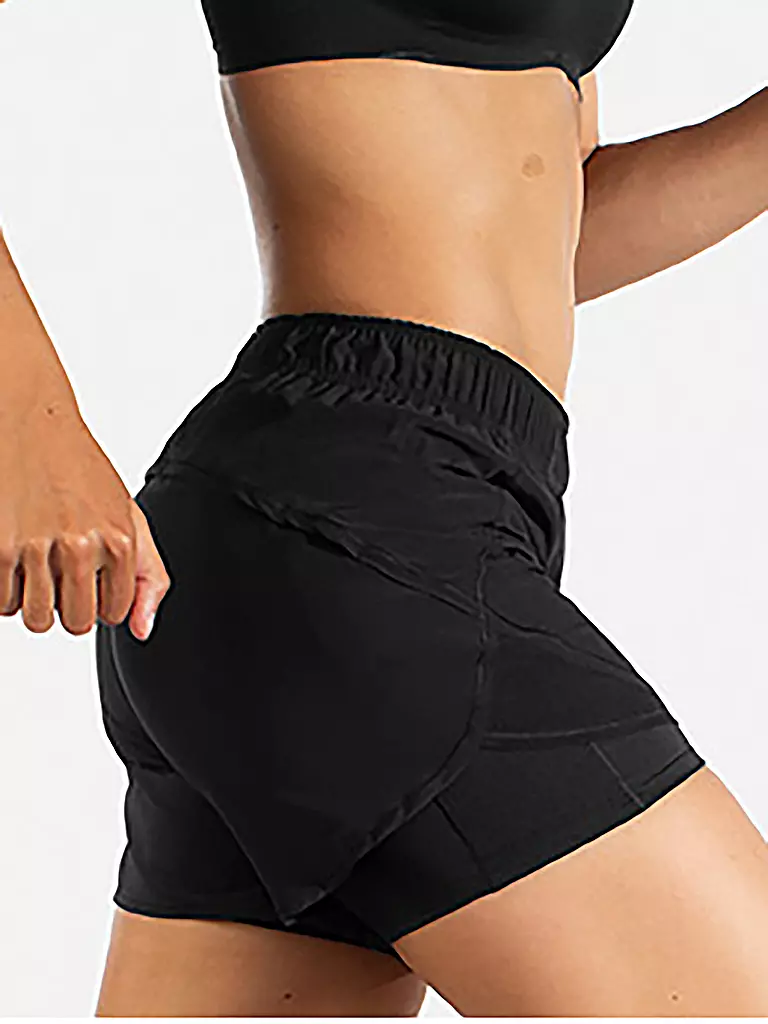 BROOKS | Damen Laufshort Chaser 5" 2-in-1  | schwarz