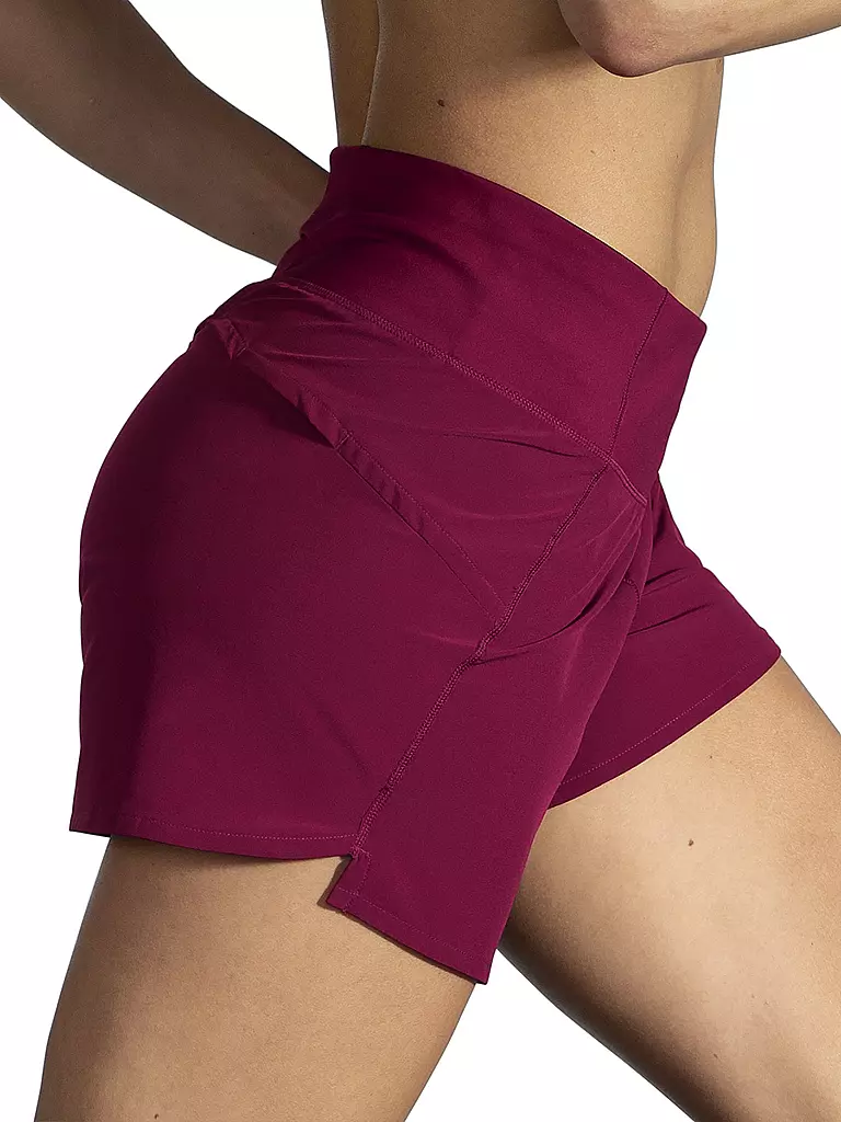 BROOKS | Damen Laufshort Chaser 5" | beere