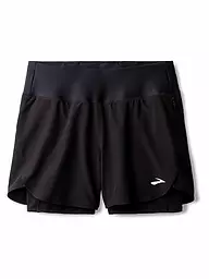 BROOKS | Damen Laufshort Chaser 5 2in1 2.0 | schwarz