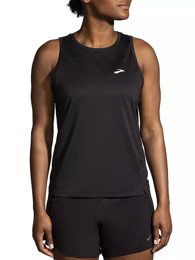 BROOKS | Damen Lauftop Sprint Free Tank 2.0 | schwarz