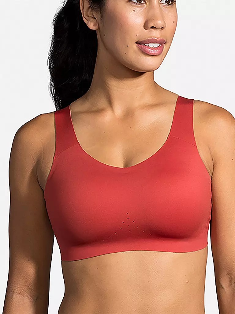 BROOKS | Damen Sport-BH Dare Scoopback Run Bra | rot