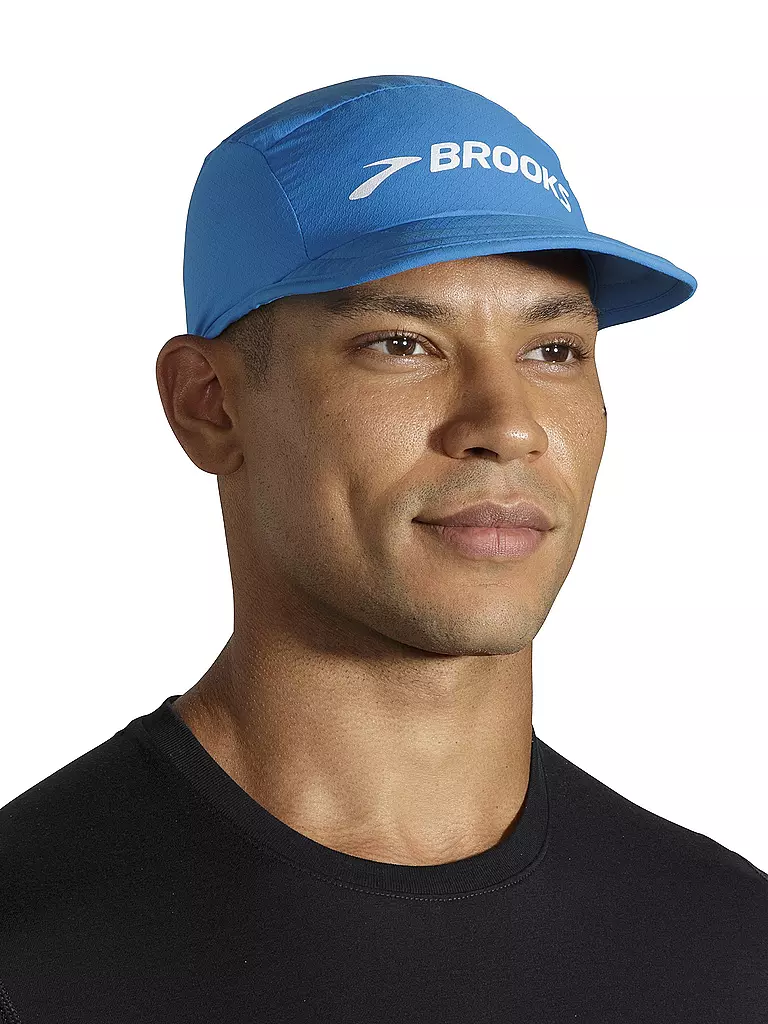 BROOKS | Herren Kappe Lightweight Packable | blau