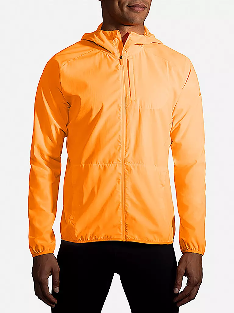 BROOKS | Herren Laufjacke Canopy | orange