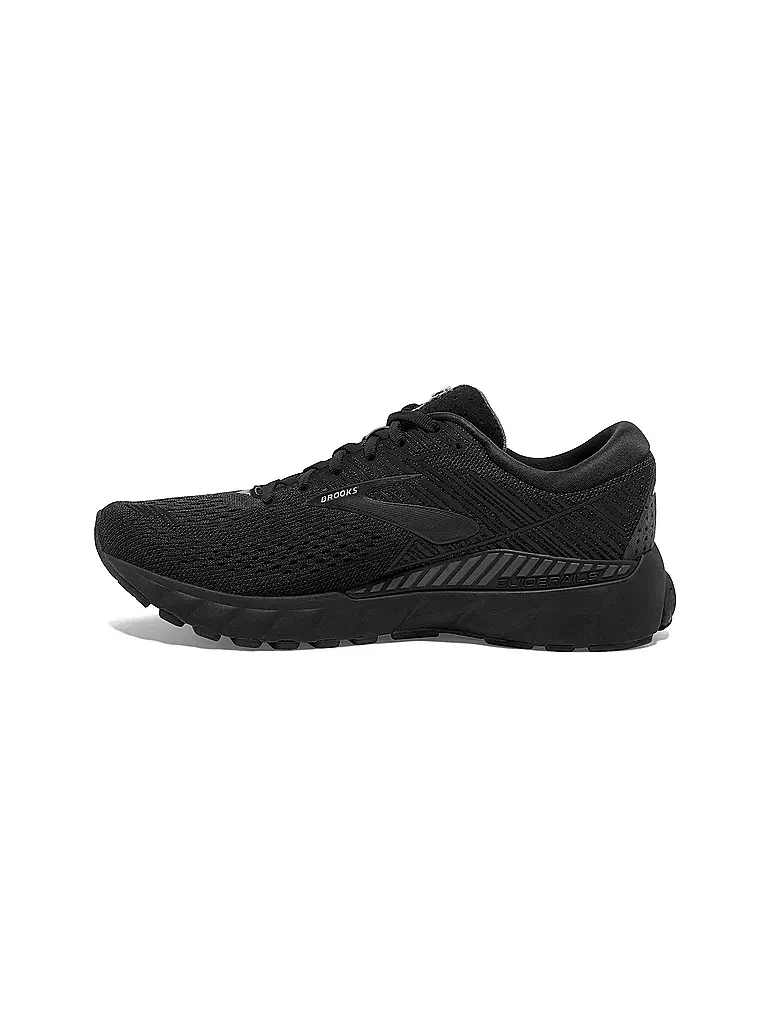 BROOKS | Herren Laufschuh Adrenalin GTS 19 BLACK EBONY | schwarz